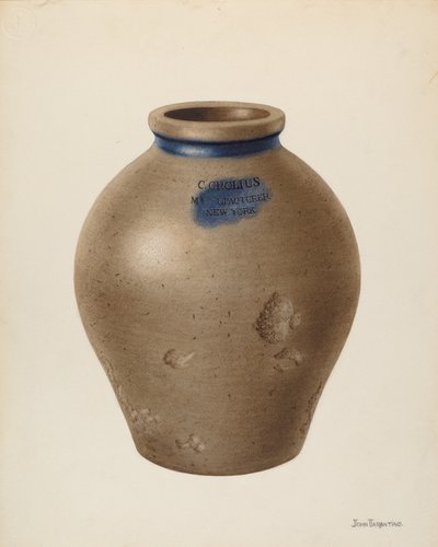vaso, c. 1940. de John Tarantino