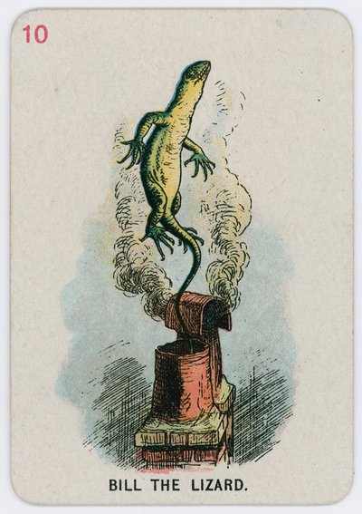 Bill o lagarto de John Tenniel