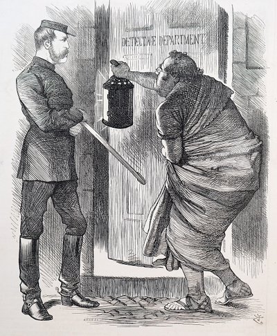 Desenho animado de John Tenniel de John Tenniel