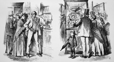 Desenho animado de John Tenniel de John Tenniel