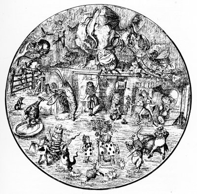 As ilustrações de John Tenniel de Alice no País das Maravilhas de John Tenniel