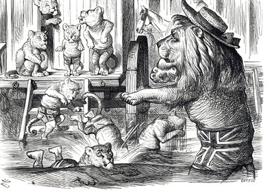 Os conselhos de Punch para os turistas britânicos de férias à beira-mar de John Tenniel
