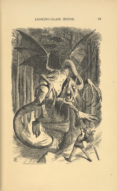 O Jabberwocky. de John Tenniel