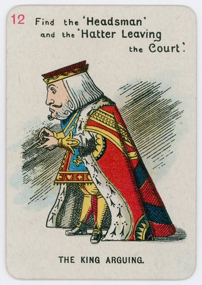 O Rei Argumentando de John Tenniel