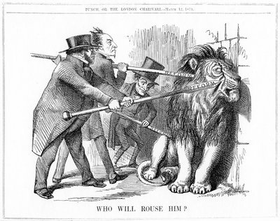 Quem vai despertá-lo 1859 de John Tenniel