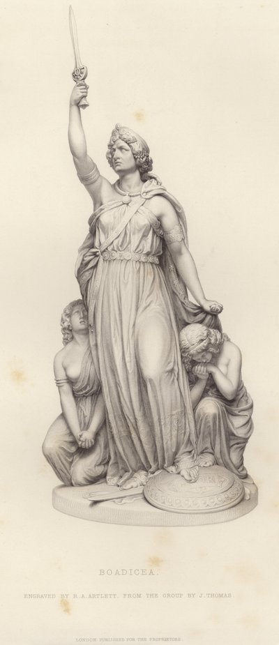 Retrato da rainha boadicea de John Thomas