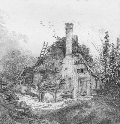 Em Merrow Common, Surrey, 1797 de John Thomas Smith