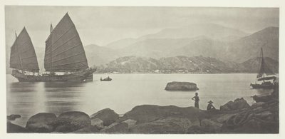 A Canton Trading Junk, c. 1868. de John Thomson