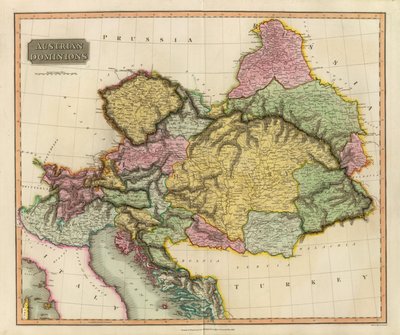 Domínios Austríacos (Thomson, 1816) de John Thomson