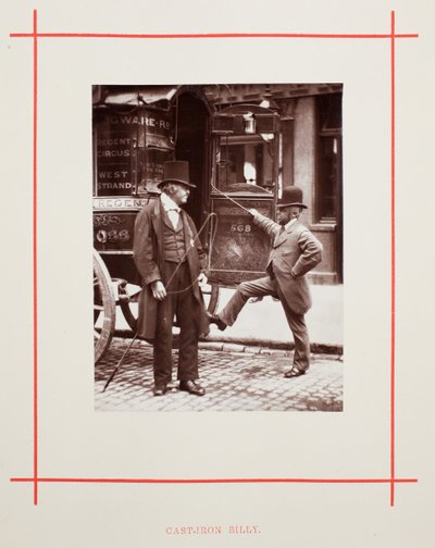 Cast-Iron Billy, 1877. de John Thomson