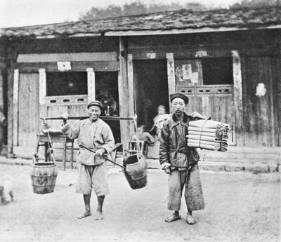Vendedores ambulantes chineses, c.1870 de John Thomson