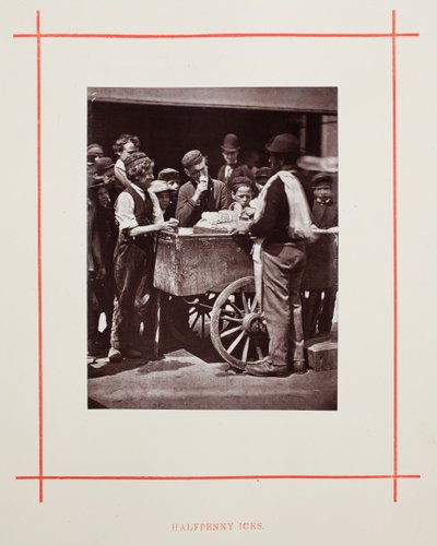 Halfpenny Ices, 1877. de John Thomson