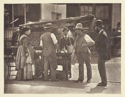 O Vendedor de Conchas, 1881. de John Thomson