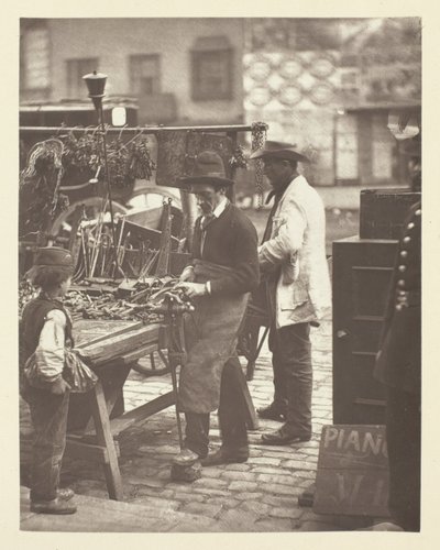 O serralheiro da rua de John Thomson
