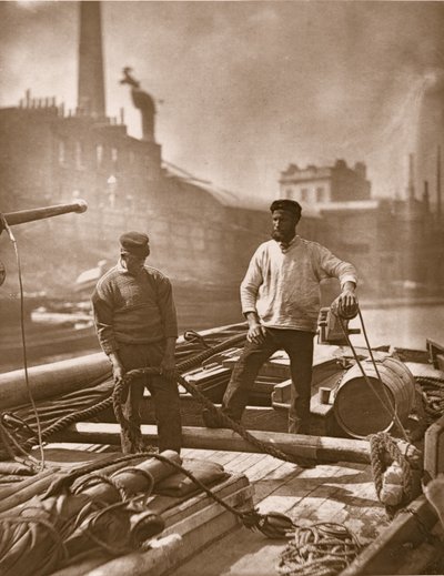 Trabalhadores na &39;Estrada Silenciosa&39;, de &39;Street Life in London&39;, 1877-78 (woodburytype) de John Thomson