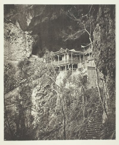 Mosteiro de Yuenfu, c. 1868. de John Thomson