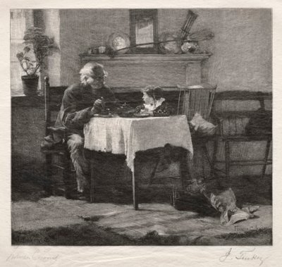 Trocando confidências, 1887. de John Tinkey