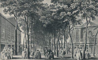 Sociedade nos Jardins Marylebone, 1755, 1920 de John Tinney
