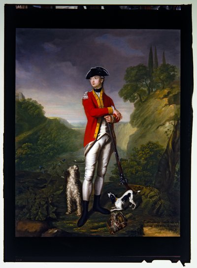Retrato do Sr. John the Ophilus Rawdon-Hastings de John Trotter