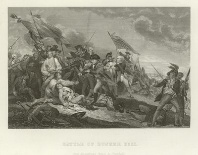 Batalha de Bunker Hill de John Trumbull