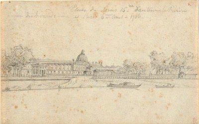 Praça de Luís XV de John Trumbull