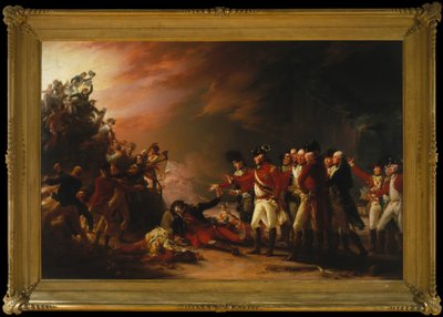O Sortie feito pela guarnição de Gibraltar, 1789 de John Trumbull