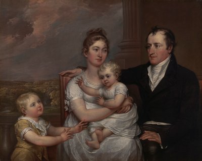 A Família Vernet de John Trumbull