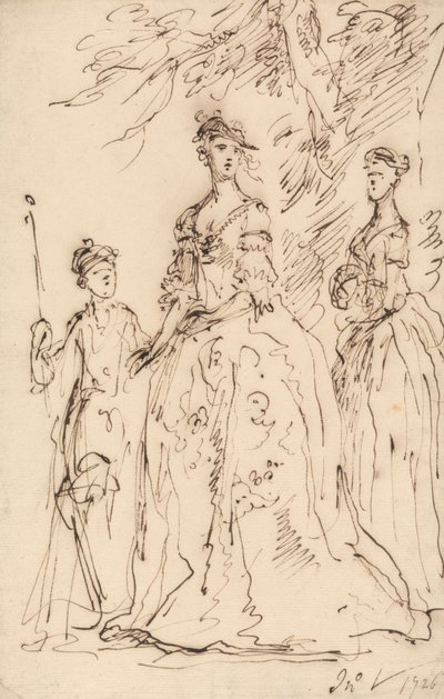 Três Senhoras de John Vanderbank