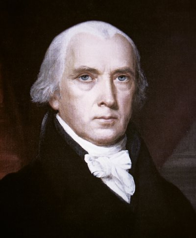 James Madison (1751-1836) (cor litho) de John Vanderlyn