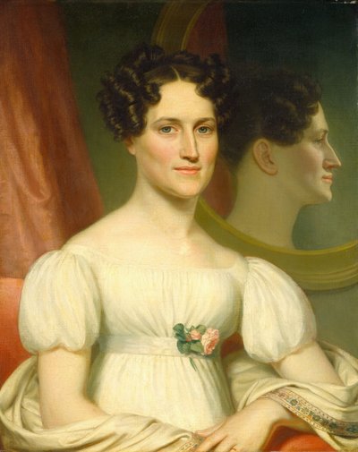 Mary Ellis Bell Sra. Isaac Bell, c. 1827. de John Vanderlyn