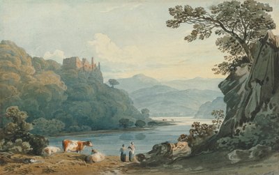 Castelo de Berry Pomeroy, Devon de John Varley