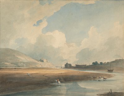 Castelo Harlech e Twgwyn Ferry de John Varley