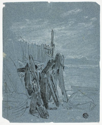 Stockade perto da costa de John Varley
