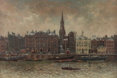 Cais, Newcastle upon Tyne, 1886 de John Wallace