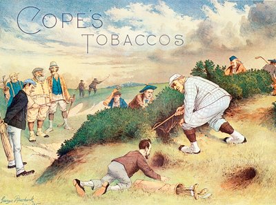 Anúncio satírico para Cope