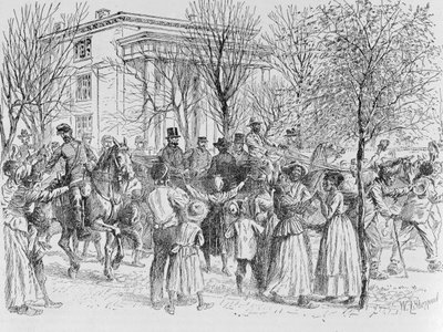 Parte central de Taunton, Massachusetts, de "Historical Collections of Massachusetts", de John Warner Barber, gravada por SE Brown, 1839 de John Warner Barber