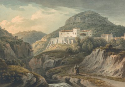 Convento em Vietri, perto de Salerno de John Warwick Smith