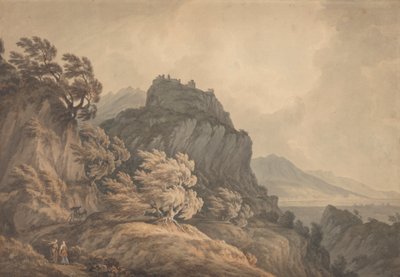 O Vale de Aosta, Piemonte de John Warwick Smith