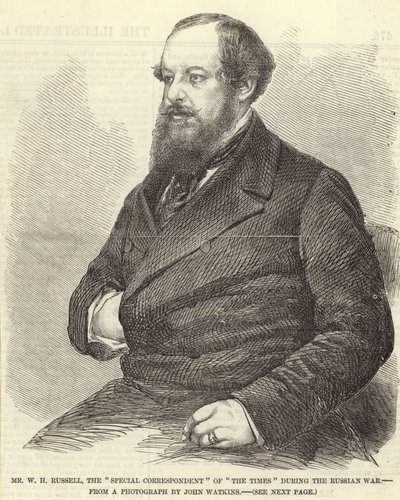 Retrato, de, senhor, william, howard, russell de John Watkins
