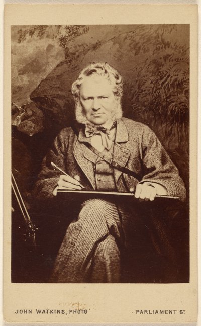Sir E[dwin Henry] Landseer [pintor inglês de animais, 1802 - 1873] de John Watkins