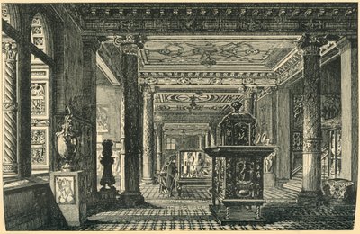 A Galeria de Cerâmica, South Kensington Museum, c1876, 1881. de John Watkins