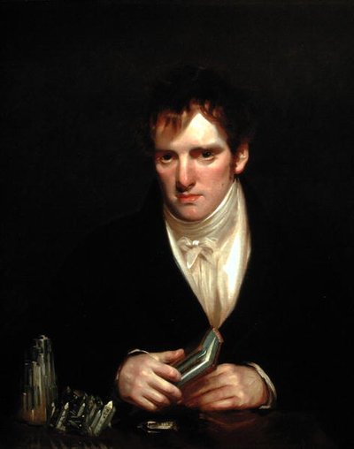Retrato de Thomas Allan (1777-1833) 1824 (óleo sobre tela) de John Watson Gordon