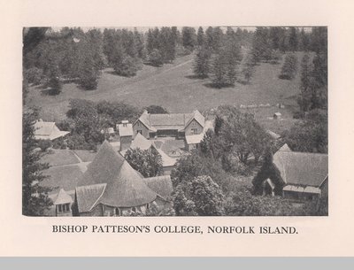 Bishop Pattesons College, Ilha de Norfolk, 1912 de John Watt Beattie