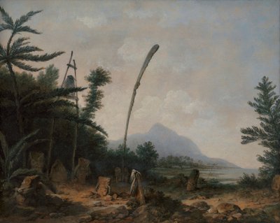 Terreno de enterramento nos Mares do Sul de John Webber