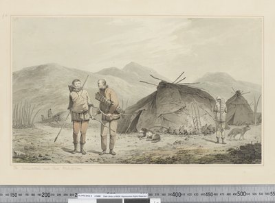 F.31 The Tschuktschi and Their Habitations, c.1773-84 (aquarela) de John Webber