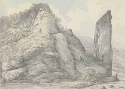 Paisagem em Derbyshire de John Webber