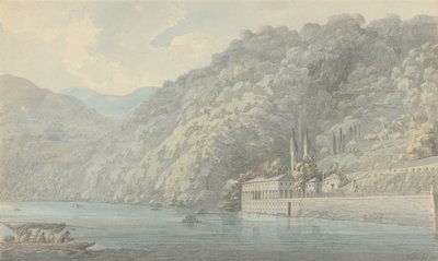 Villa de Plínio, pertencente ao marquês Canarizi perto de Como de John Webber