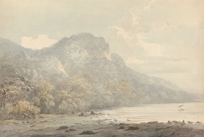 Vista de Cracatoa (sic), China Seas de John Webber