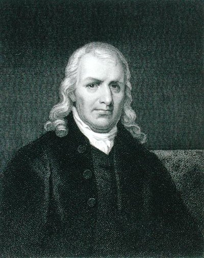 Samuel Chase (1741-1811) gravado por John B. Forrest (1814-70) após um desenho do original por James Barton Longacre (1794-1869) (gravura) de John Wesley (after) Jarvis