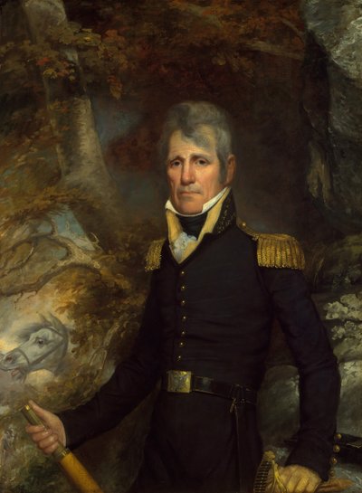 General Andrew Jackson, ca. 1819. de John Wesley Jarvis